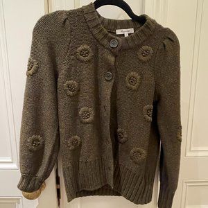 Madewell floral embroidered cardigan